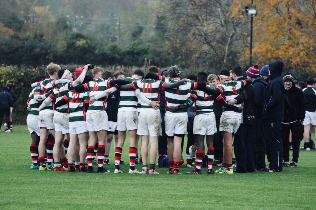 rugby scrum